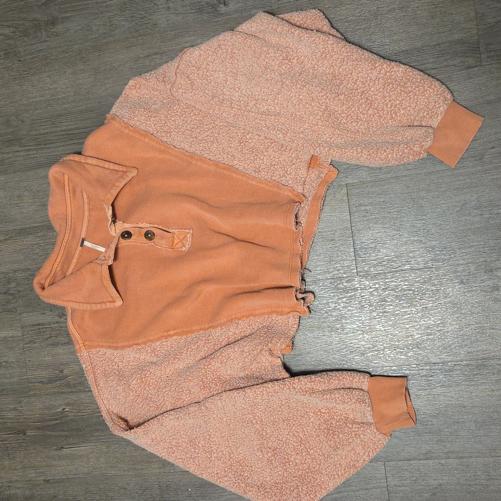 Free People • Prep School Pullover (orange) - Picture 5 of 13